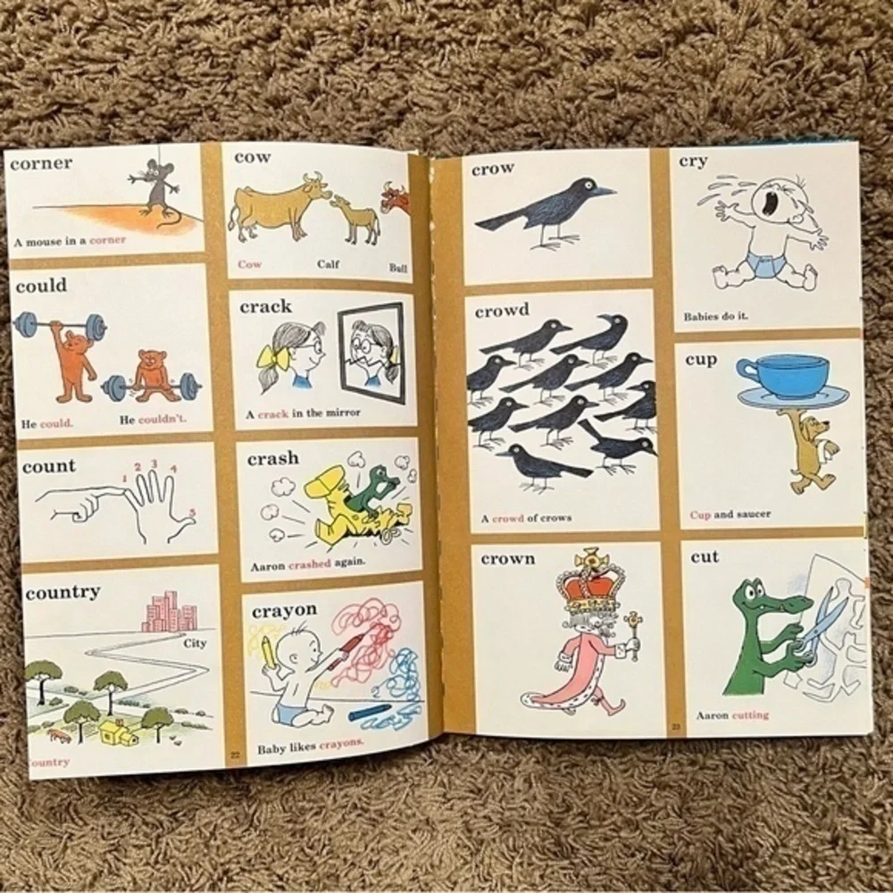 💚 Vintage 1964 The Cat In The Hat Dictionary Book
